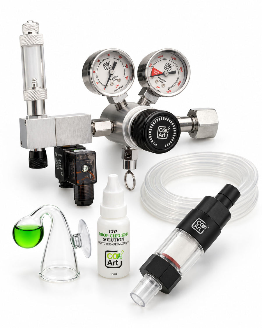 Nový Pro-Elite Series V2 – kompletný CO2 systém pre akváriá s novým CO2 difúzorom Inline